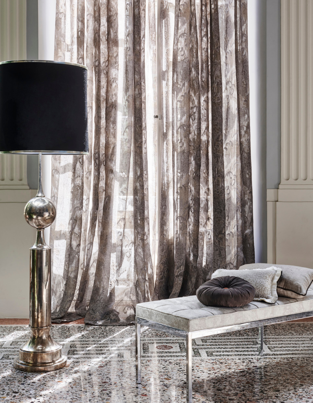 Handmade Luxury Drapery With Bespoke Curtain Detailing