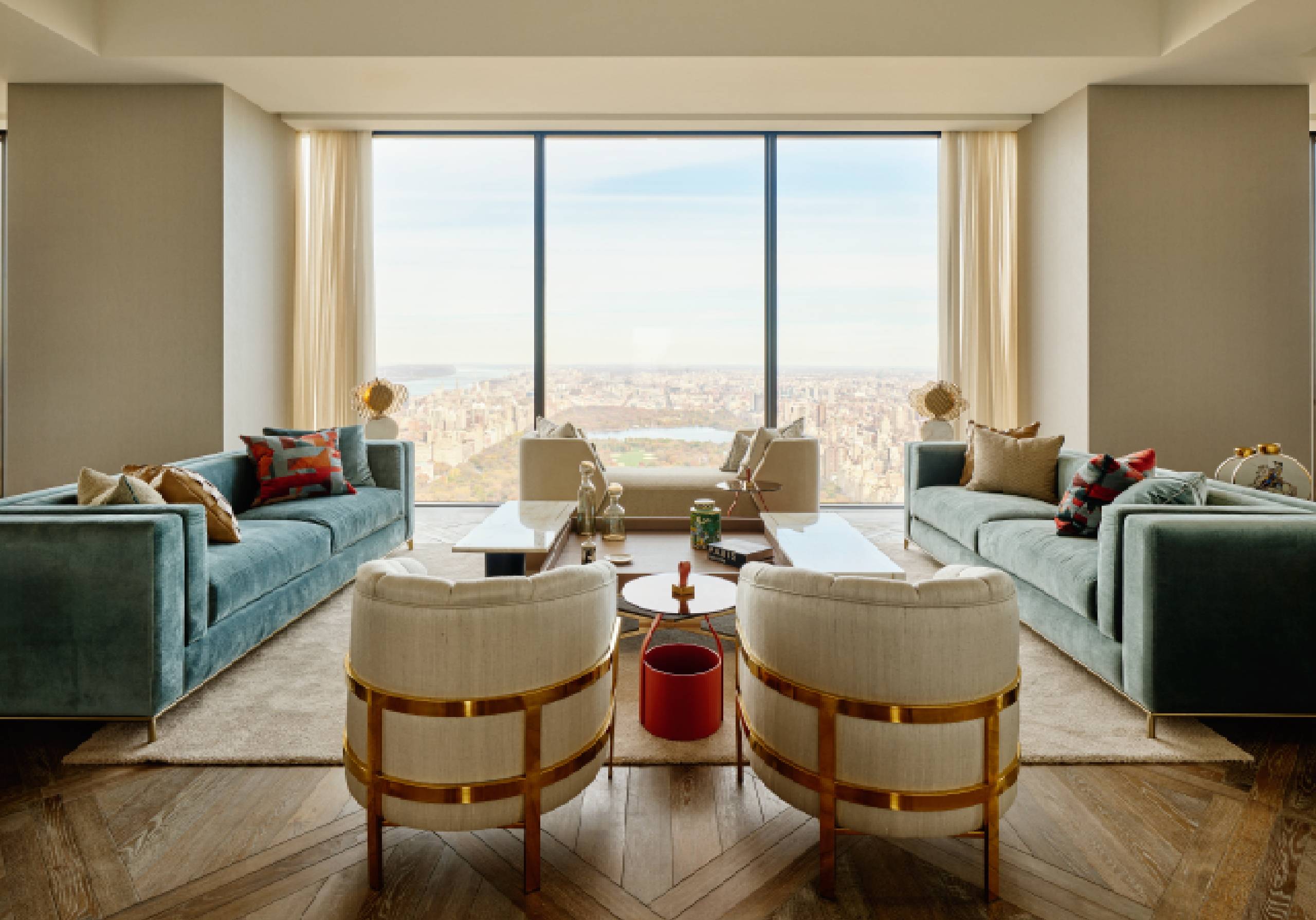 Downtown Tower Manhattan West 57th Street - Luxury Interior Design