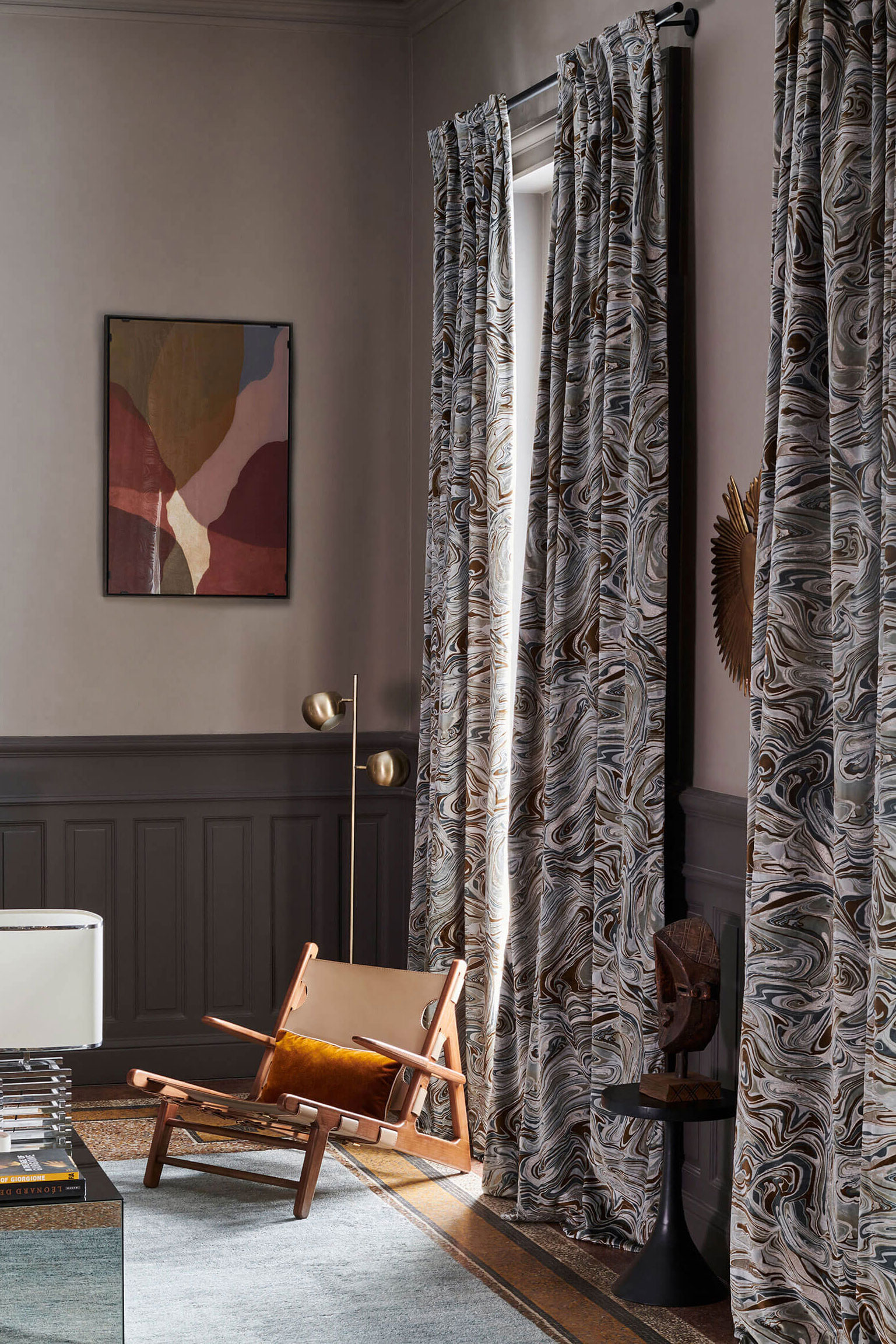 Designer Luxury Drapery By International Interior Designers