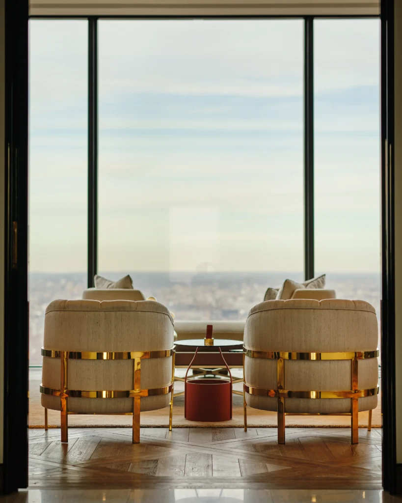 Elegant Interior At 111 West 57th Street Residence